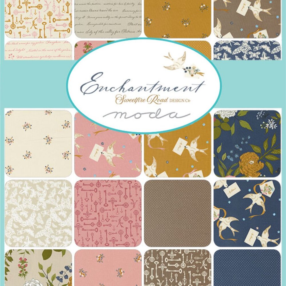 MODA Enchantment by Sweetfire Road Design Co. Jelly Roll 43170JR - Picture 2 of 3